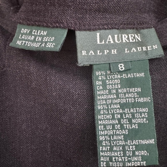 Ralph Lauren Charcoal Gray Midi Skirt - Picture 3 of 3